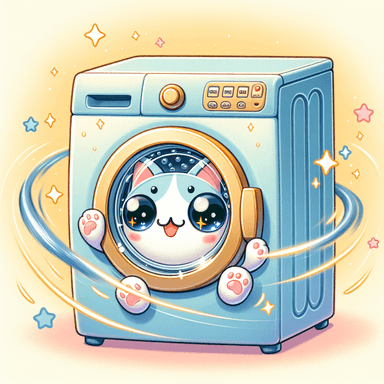 にゃんこ洗濯機
